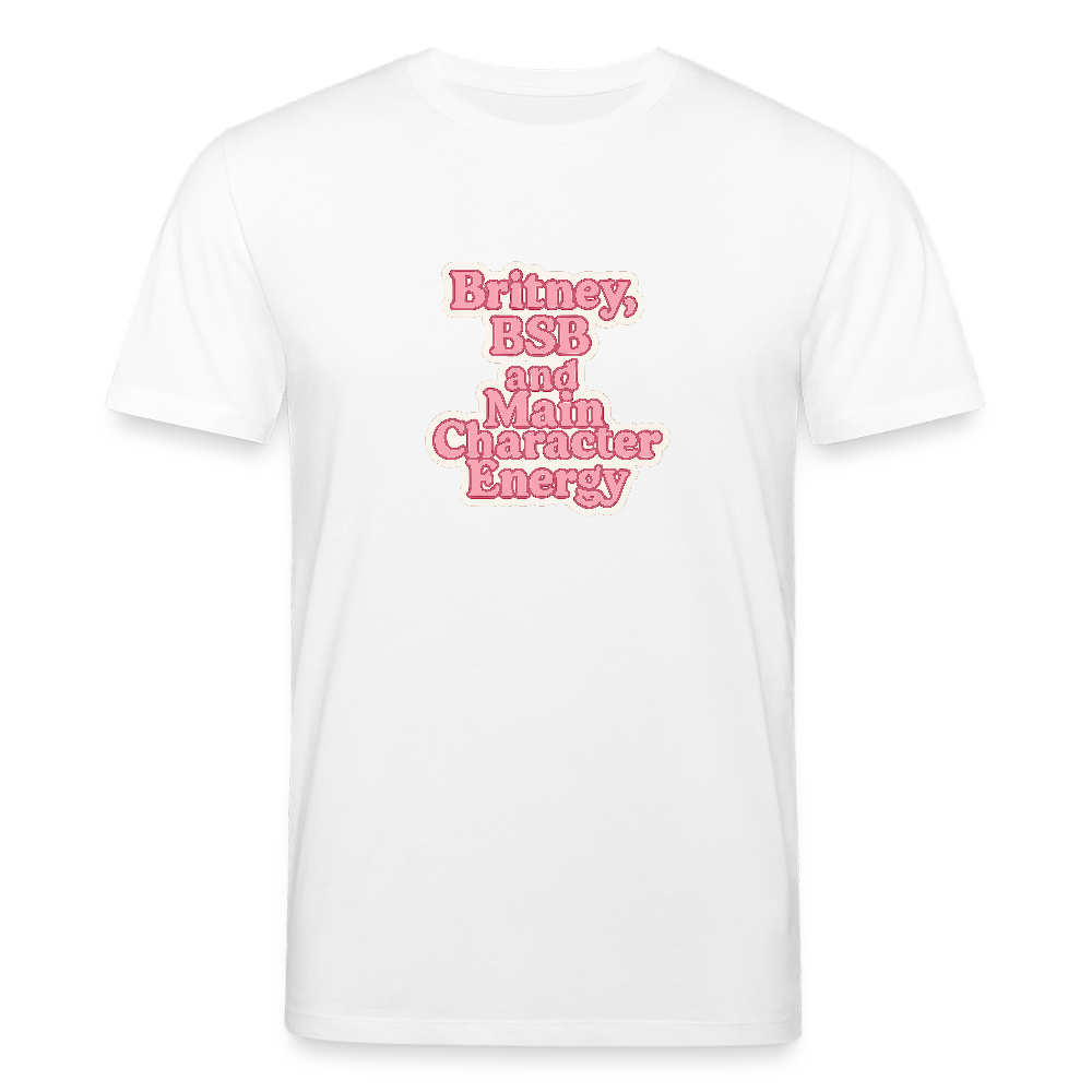 Unisex Bio-T-Shirt - „Main Character Energy“ - Weiß
