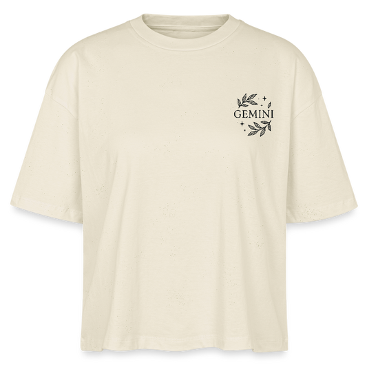 Damen Bio-T-Shirt Nova "Gemini" - Weißgrau