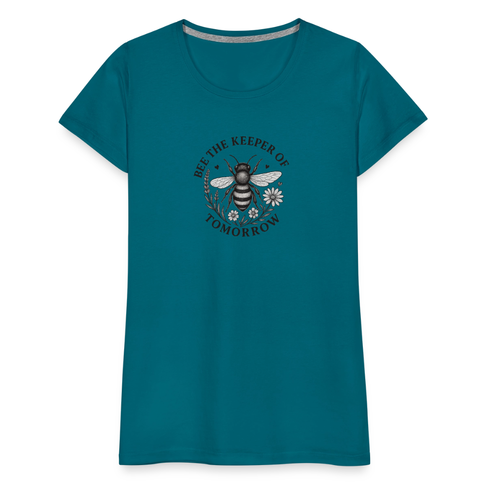 Damen T-Shirt "Bee the Keeper of Tomorrow" - Divablau