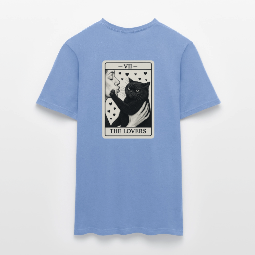 Unisex T-Shirt "Cattitude" - carolina blue