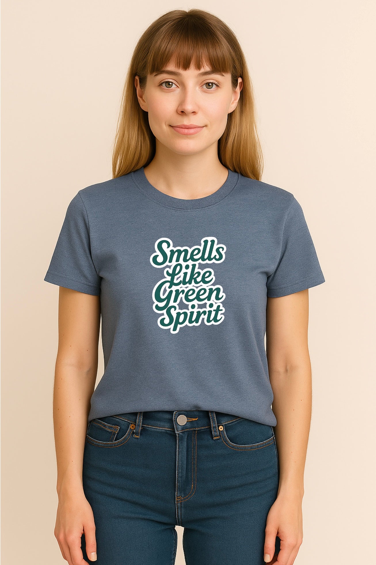 Unisex Bio-T-Shirt „Smells like green spirit“