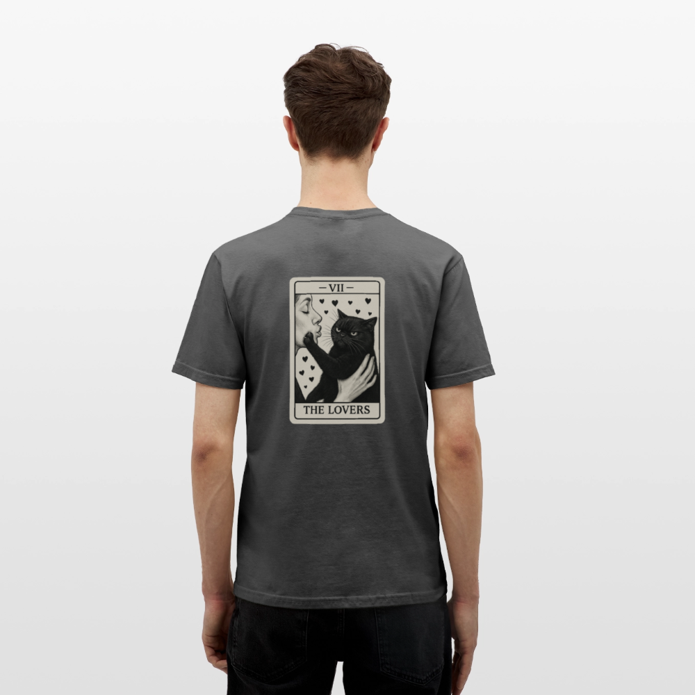 Unisex T-Shirt "Cattitude" - Anthrazit