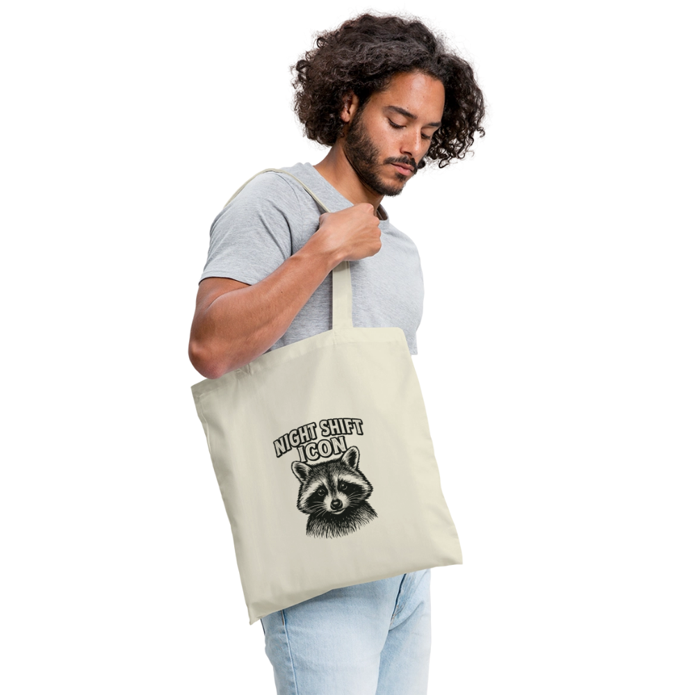 Stoffbeutel "Night Shift Icon" - Natur