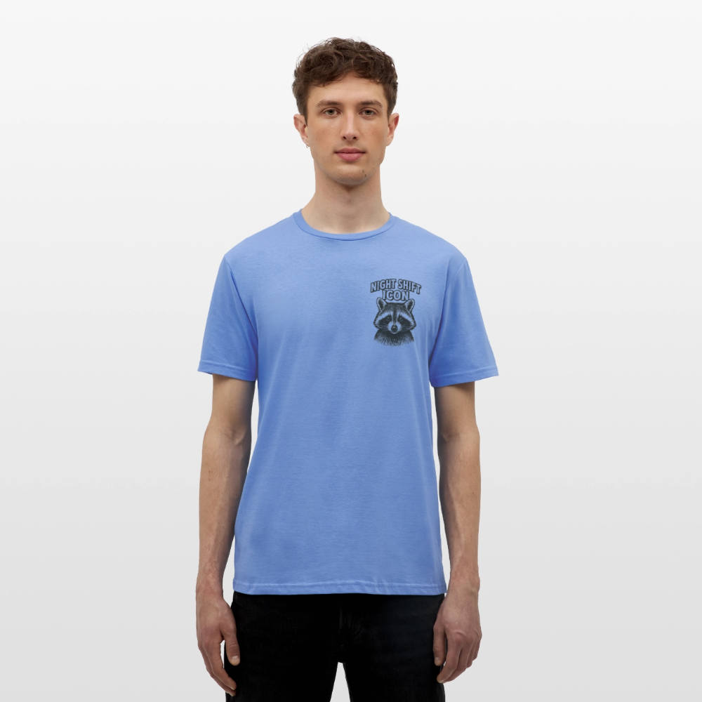 Herren T-Shirt "Night Shift Icon" - carolina blue