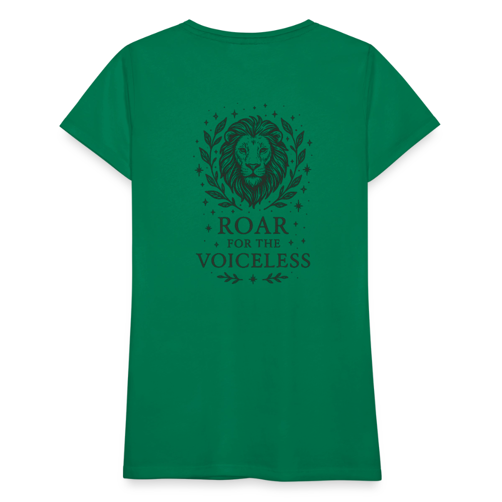 Damen Slim Fit T-Shirt "Leo" - Kelly Green