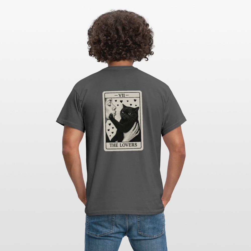 Unisex T-Shirt "Cattitude" - Anthrazit