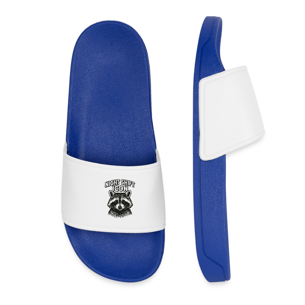 Frauen Badelatschen „Night Shift Icon“ - Königsblau