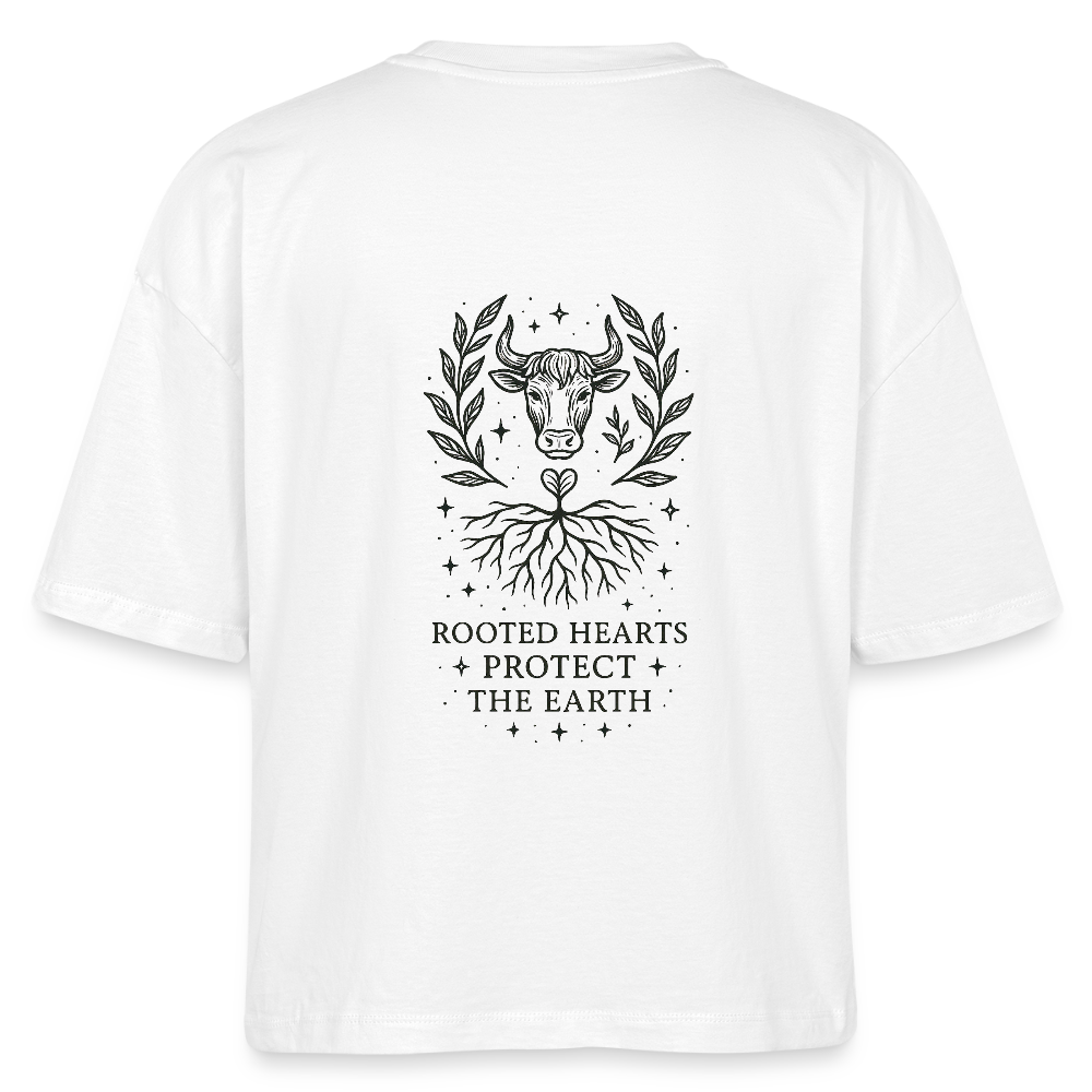 Damen Bio-T-Shirt Nova "Taurus" - Weiß