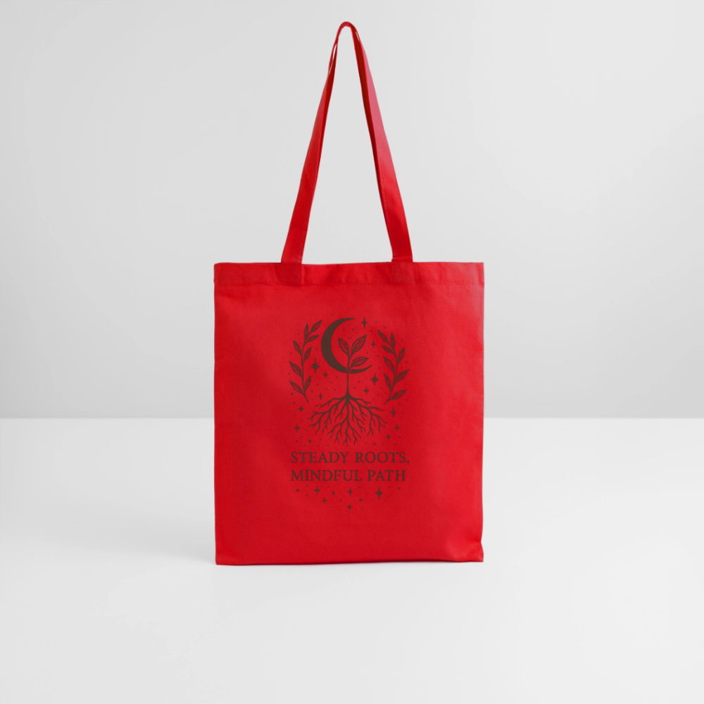 Stoffbeutel „Roots“ - Rot