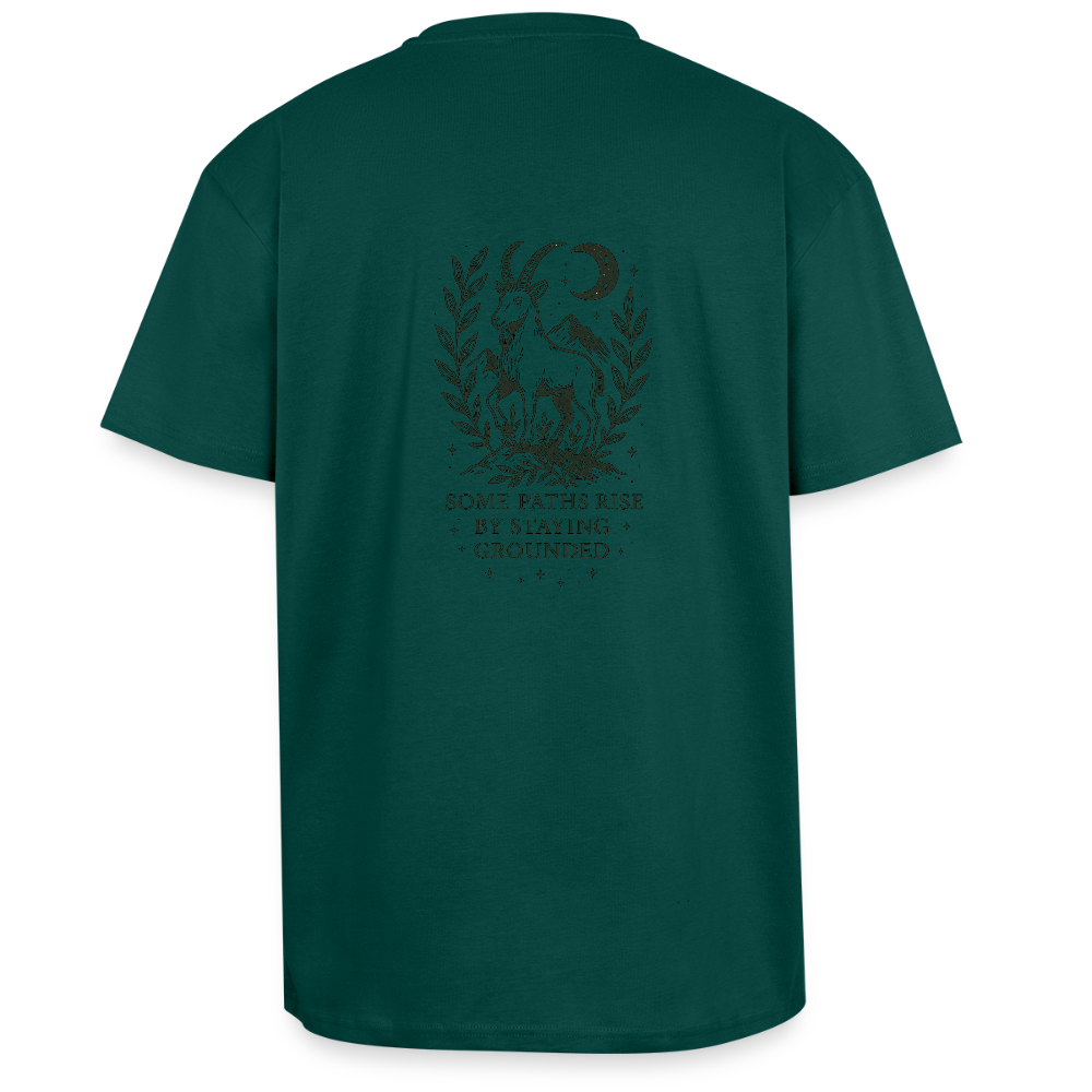 Unisex Oversize T-Shirt "Capricorn" - hunter Green