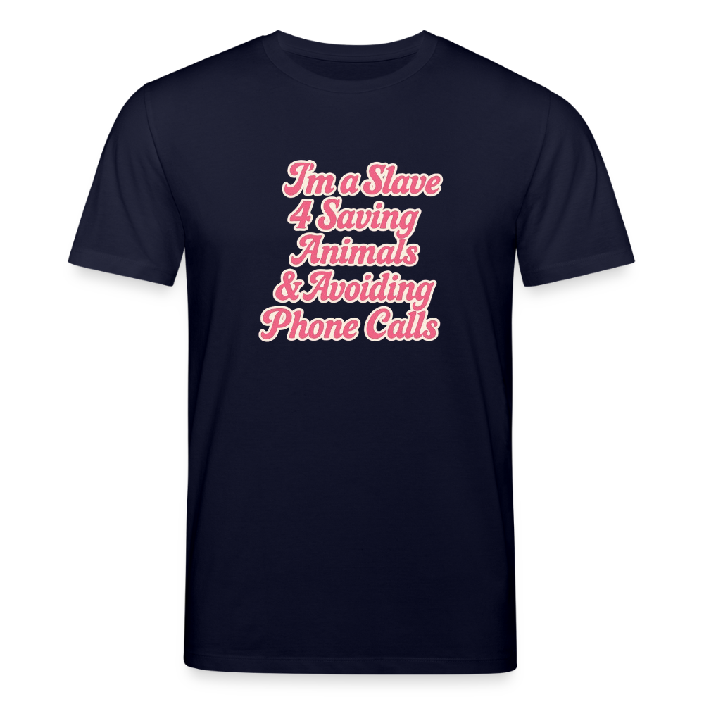 Unisex Bio-T-Shirt „Britney“ - Navy