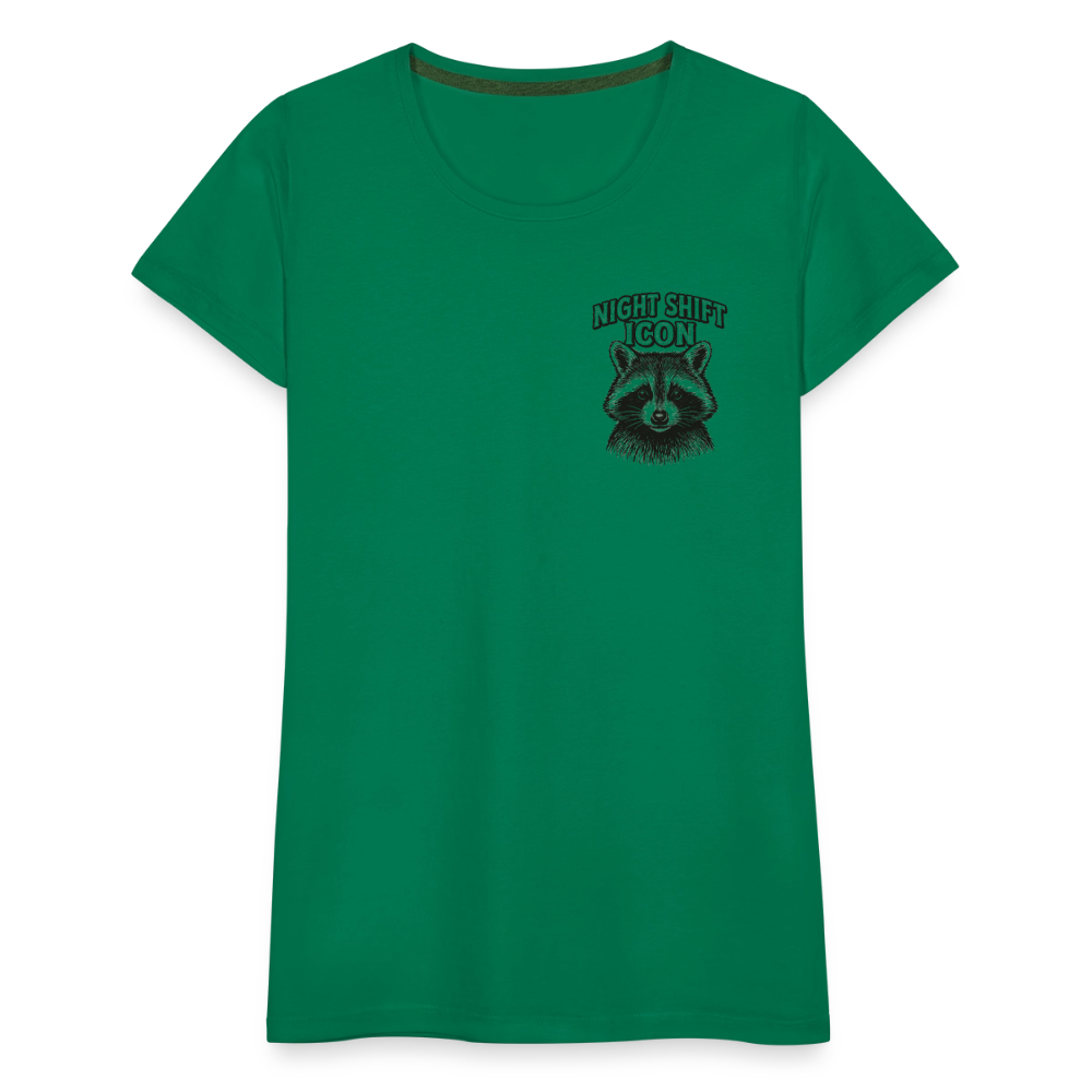 Damen T-Shirt "Night Shift Icon" - Kelly Green