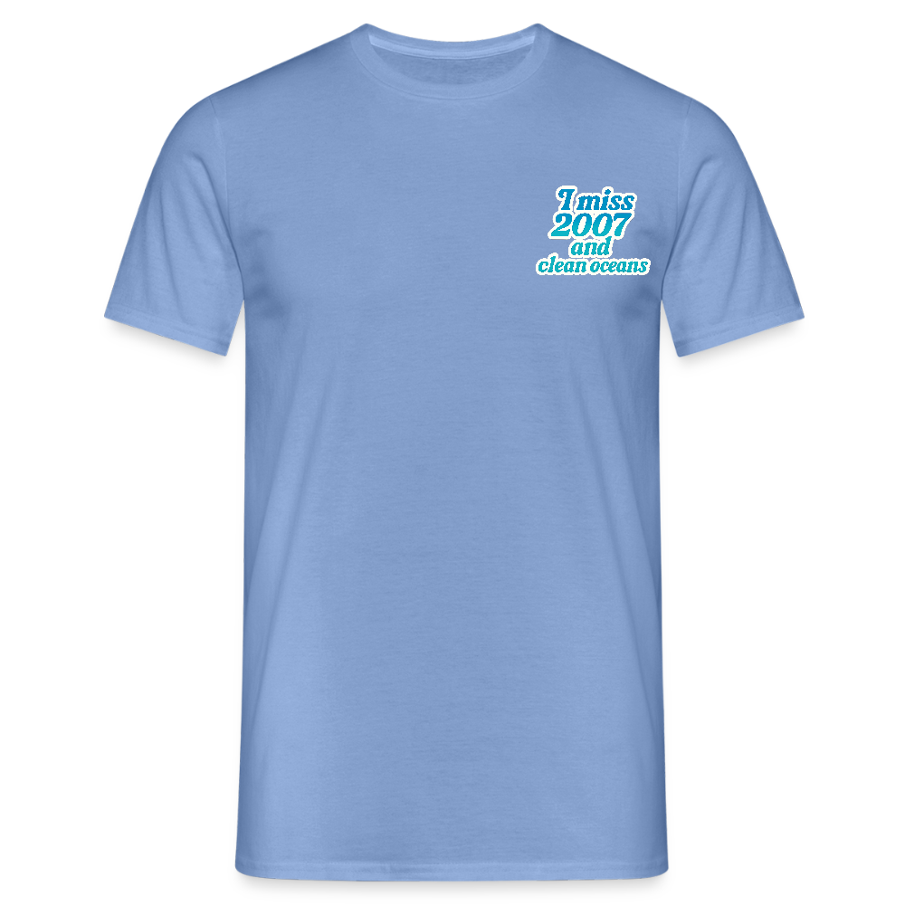 Unisex Fit T-Shirt "2007" - carolina blue