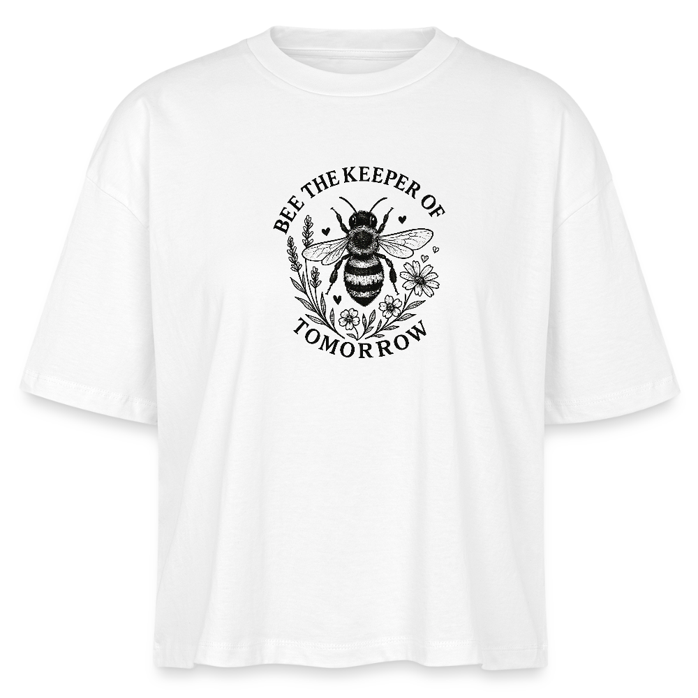 Bio-T-Shirt Nova „Bee“ - Weiß