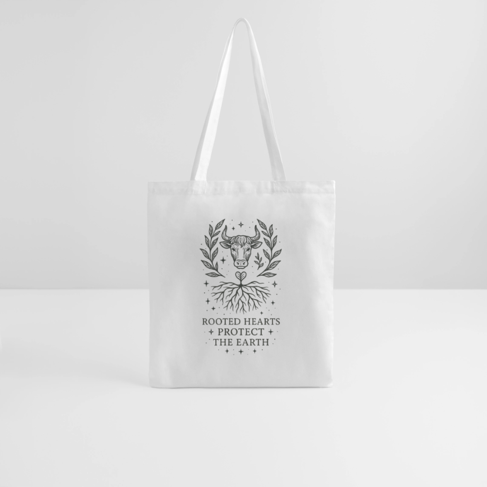 Stoffbeutel „Hearts“ - Weiß