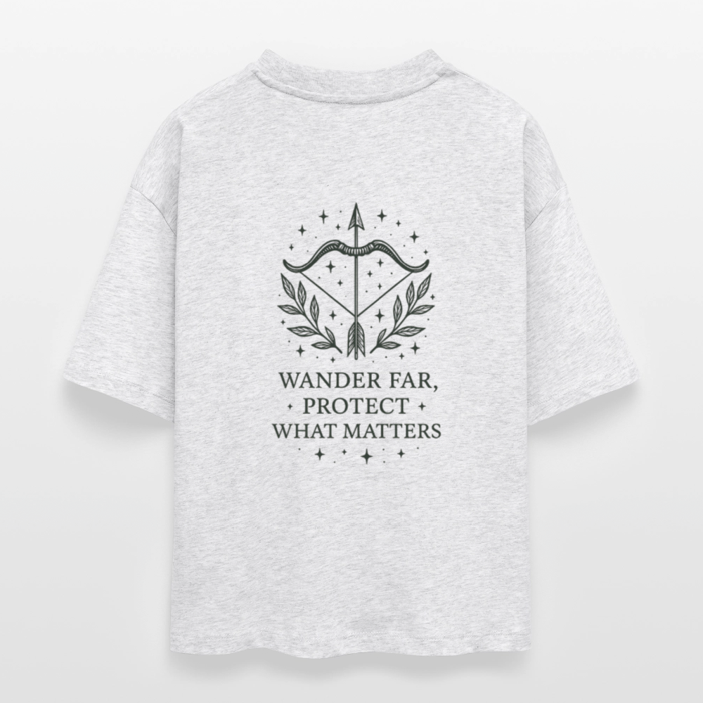 Damen Bio-T-Shirt Nova "Sagittarius" - Weiß meliert