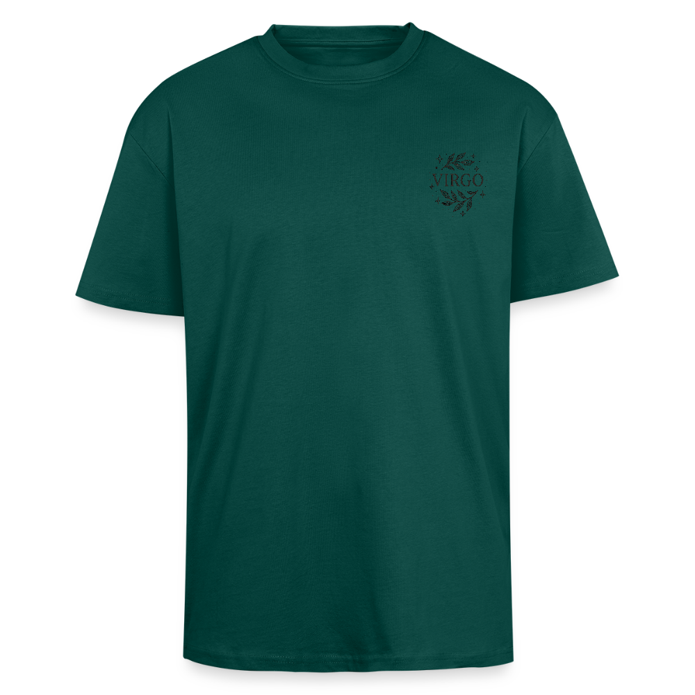 Unisex Oversize T-Shirt "Virgo" - hunter Green