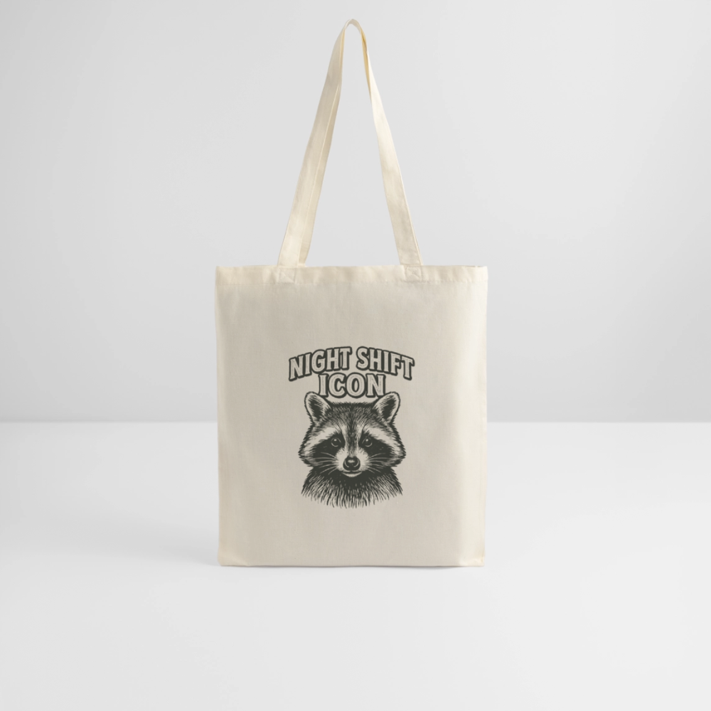 Stoffbeutel "Night Shift Icon" - Natur