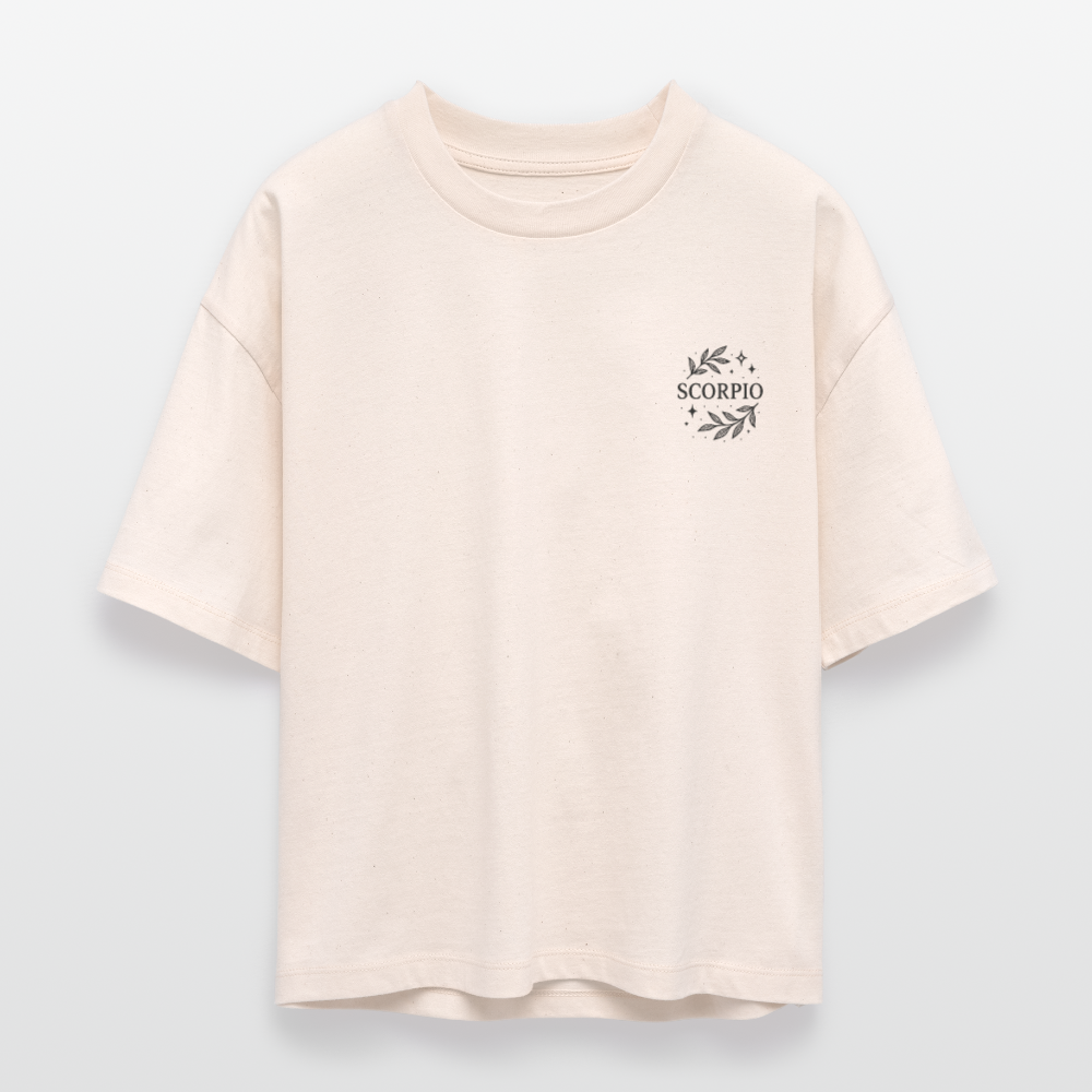 Damen Bio-T-Shirt Nova "Scorpio" - Weißgrau