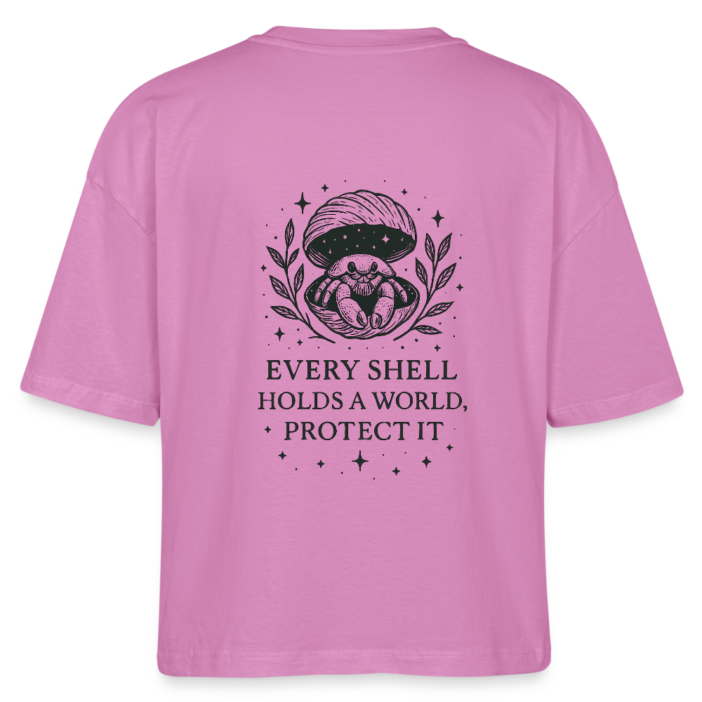 Damen Bio-T-Shirt Nova "Cancer" - Pink