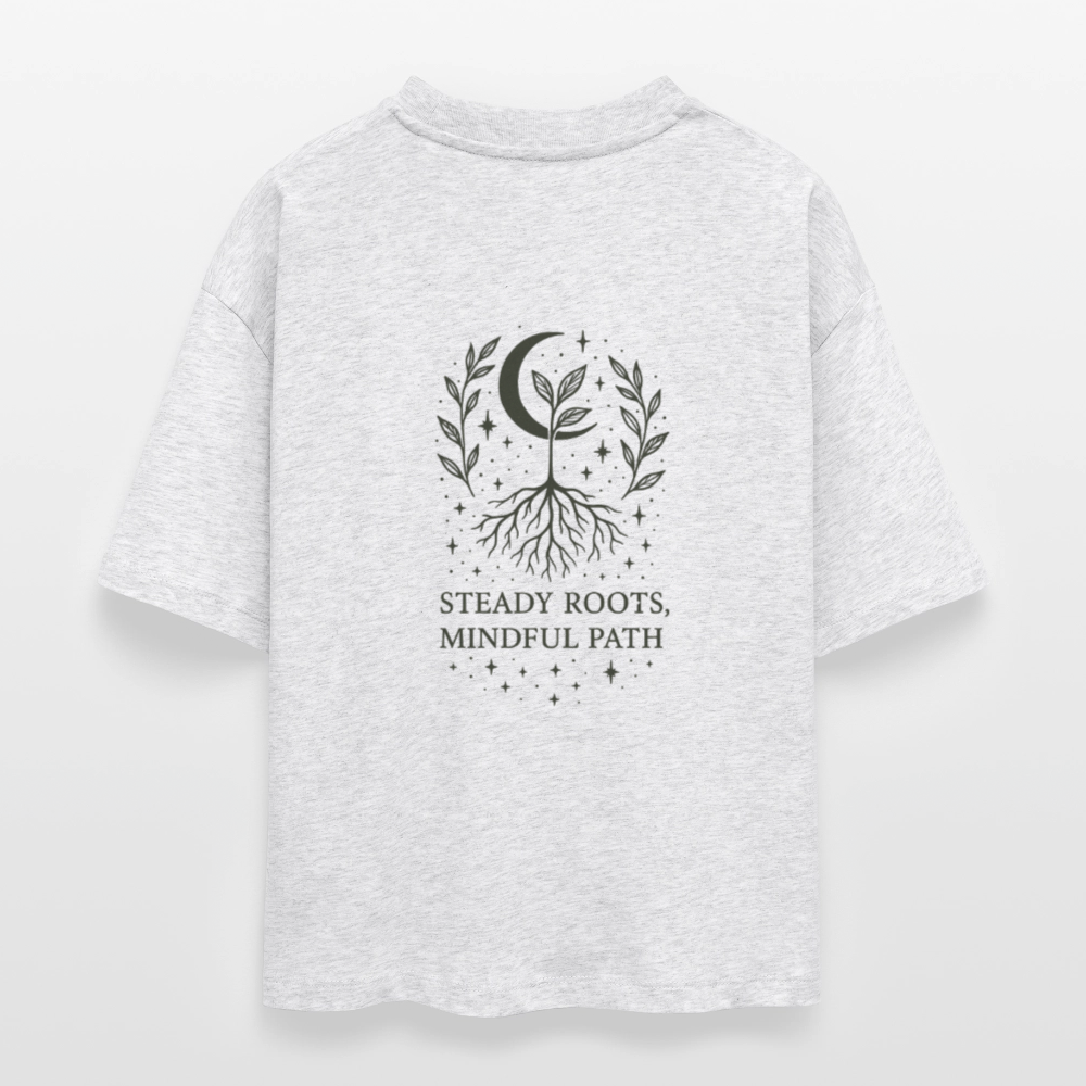 Damen Bio-T-Shirt Nova "Virgo" - Weiß meliert