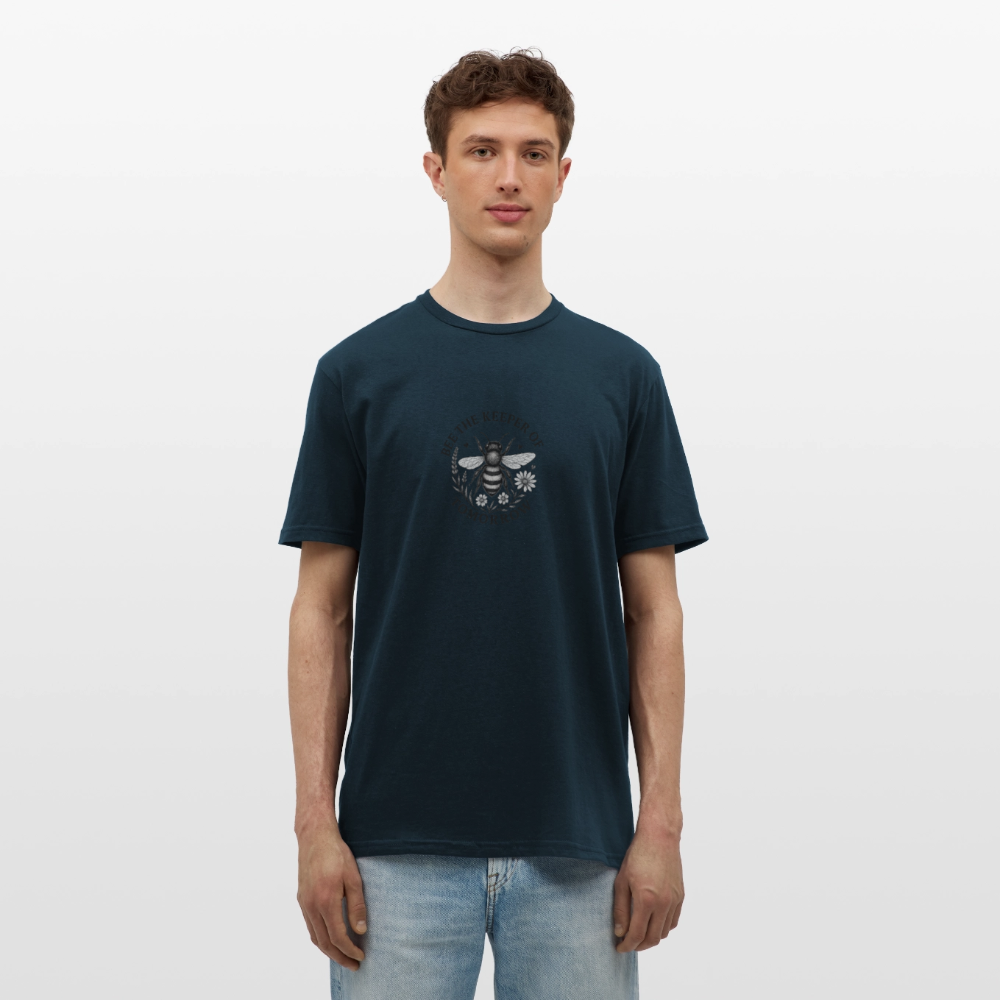 Unisex  T-Shirt "Bee the Keeper of Tomorrow" - Navy