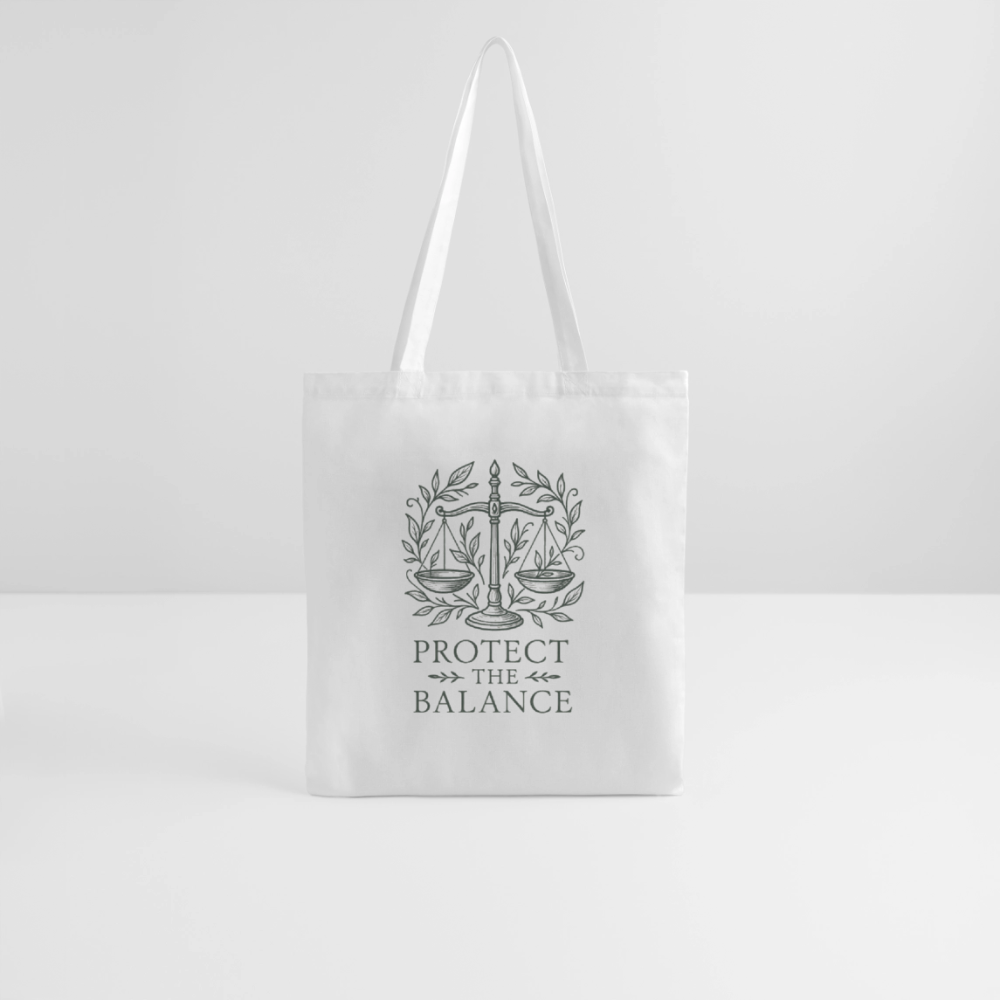 Stoffbeutel „Balance“ - Weiß
