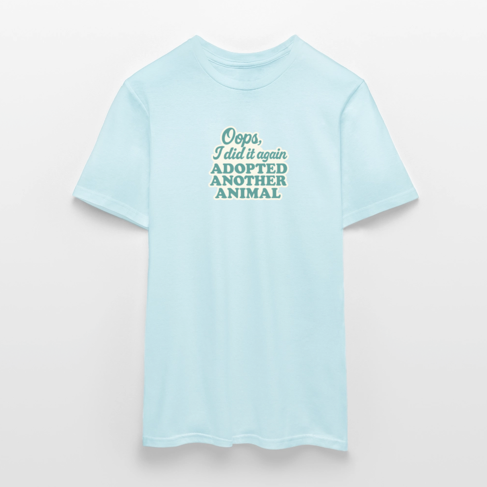 Unisex Fit T-Shirt "Oops" - Sky