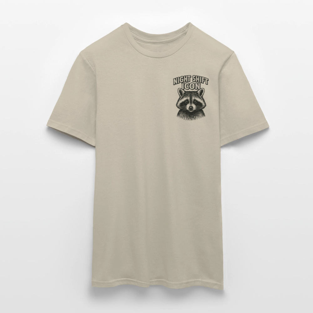 Herren T-Shirt "Night Shift Icon" - Sandbeige