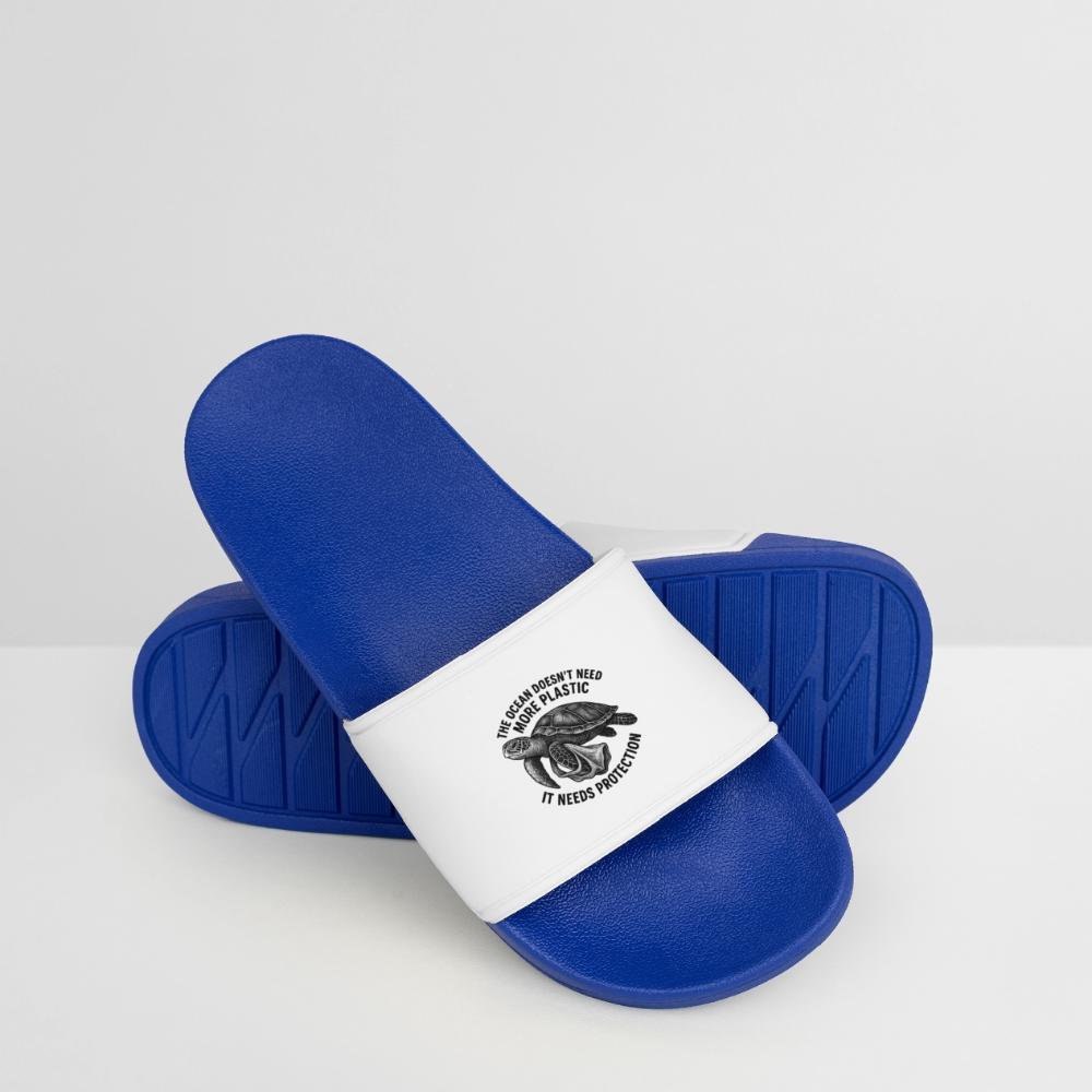 Frauen Badelatschen „Ocean“ - Königsblau