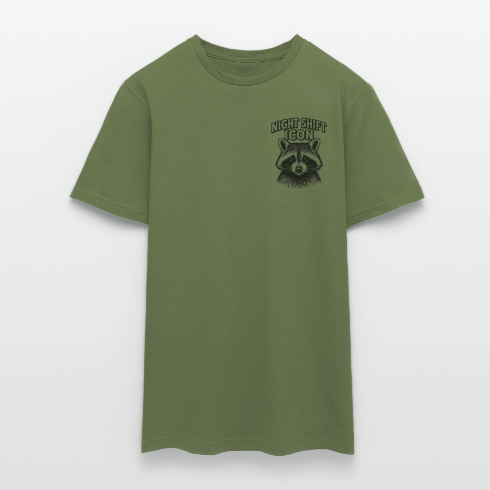 Herren T-Shirt "Night Shift Icon" - Militärgrün