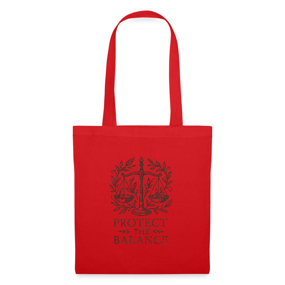 Stoffbeutel „Balance“ - Rot