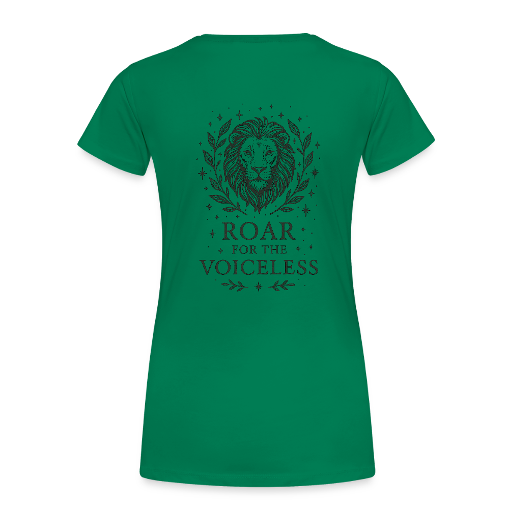 Damen Slim Fit T-Shirt "Leo" - Kelly Green