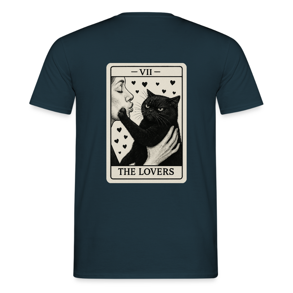 Unisex T-Shirt "Cattitude" - Navy