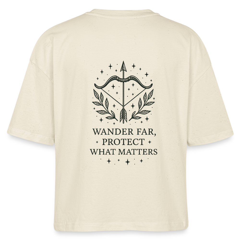 Damen Bio-T-Shirt Nova "Sagittarius" - Weißgrau