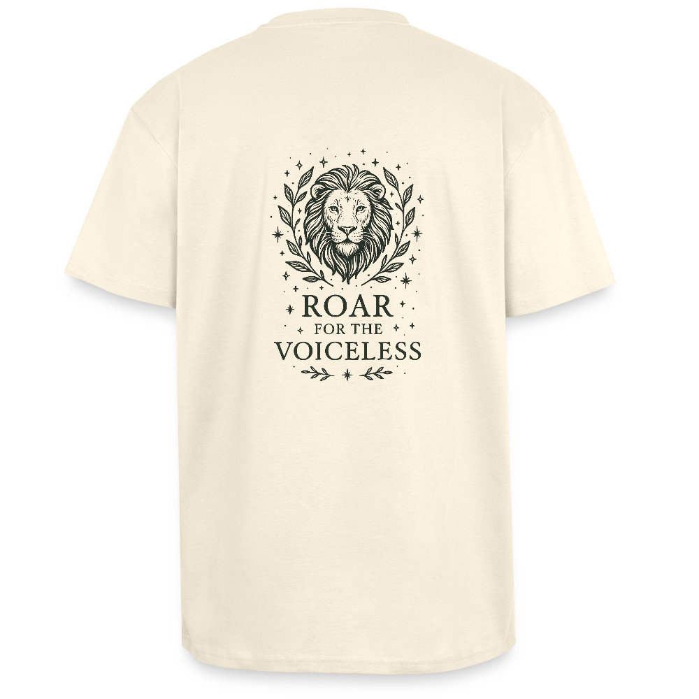 Unisex Oversize T-Shirt "Leo" - Creme
