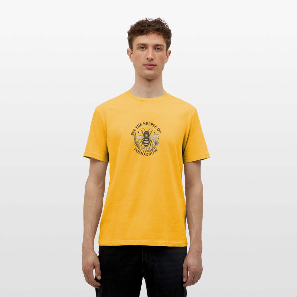 Unisex  T-Shirt "Bee the Keeper of Tomorrow" - Gelb
