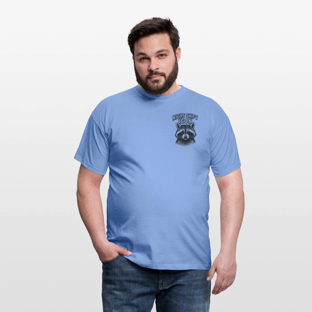 Herren T-Shirt "Night Shift Icon" - carolina blue