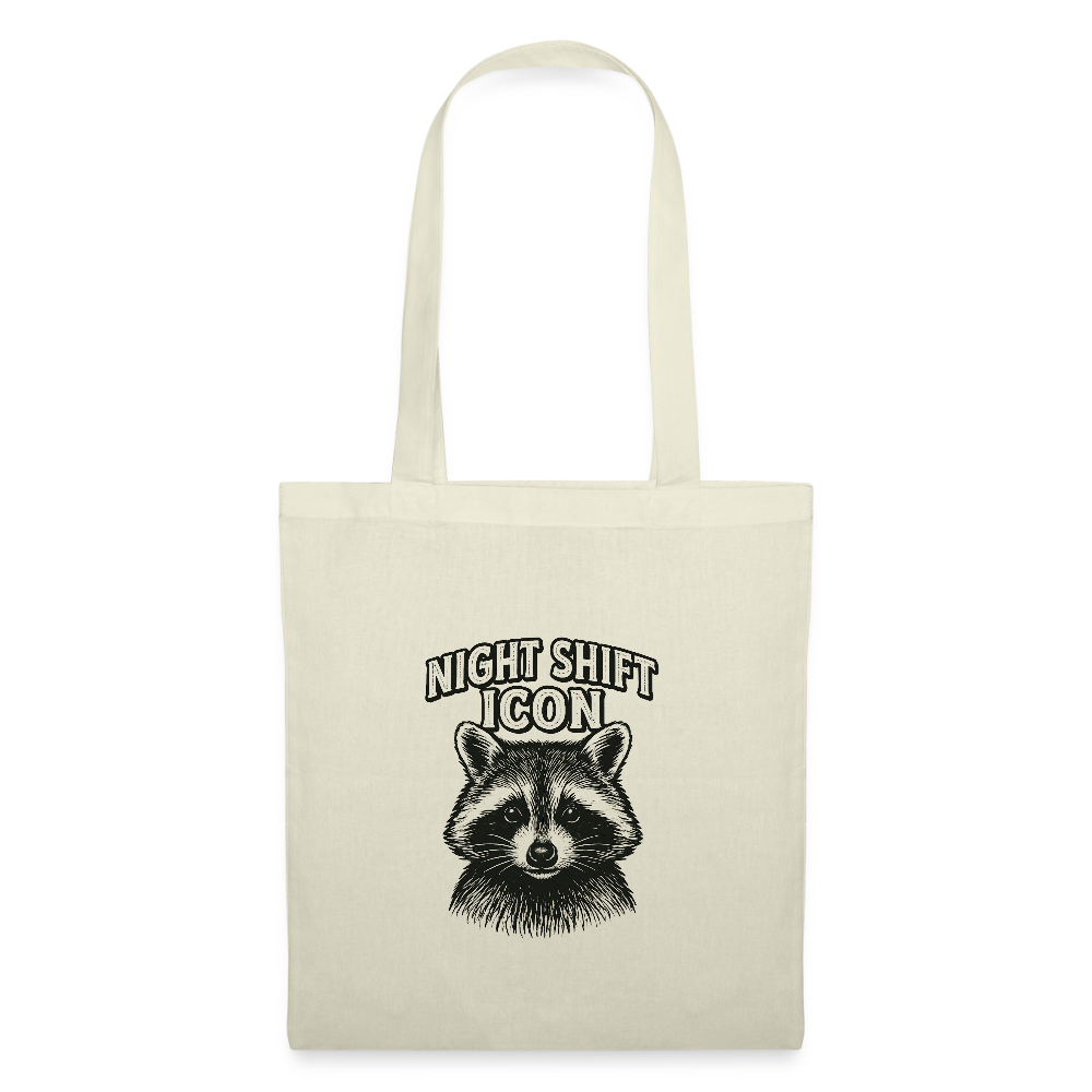 Stoffbeutel "Night Shift Icon" - Natur