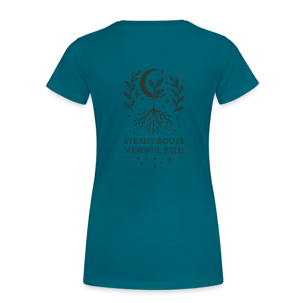 Damen Slim Fit T-Shirt "Virgo" - Divablau