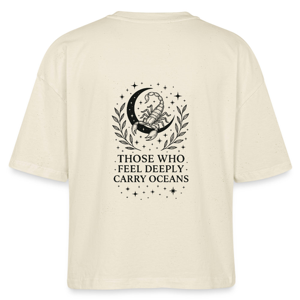 Damen Bio-T-Shirt Nova "Scorpio" - Weißgrau