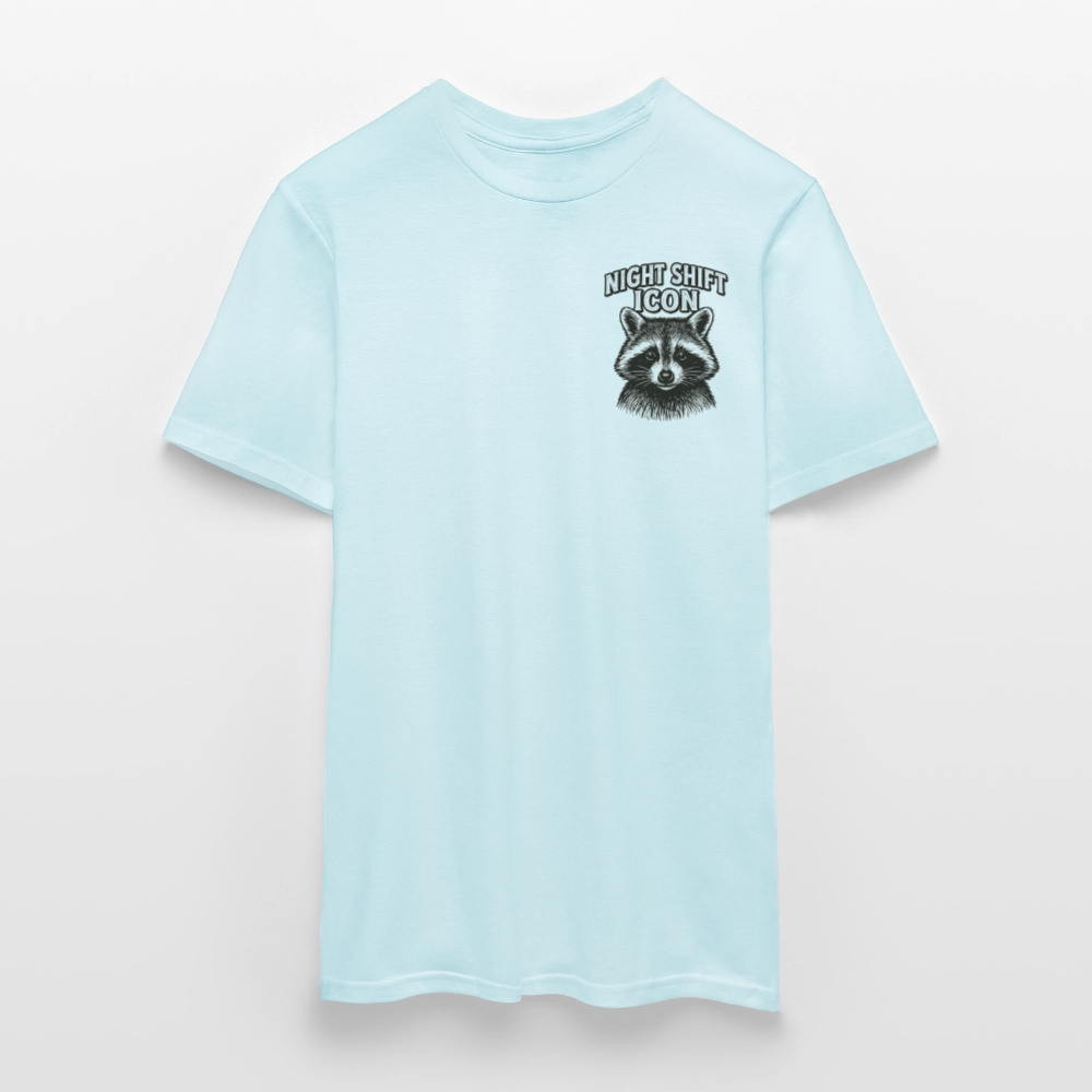 Herren T-Shirt "Night Shift Icon" - Sky