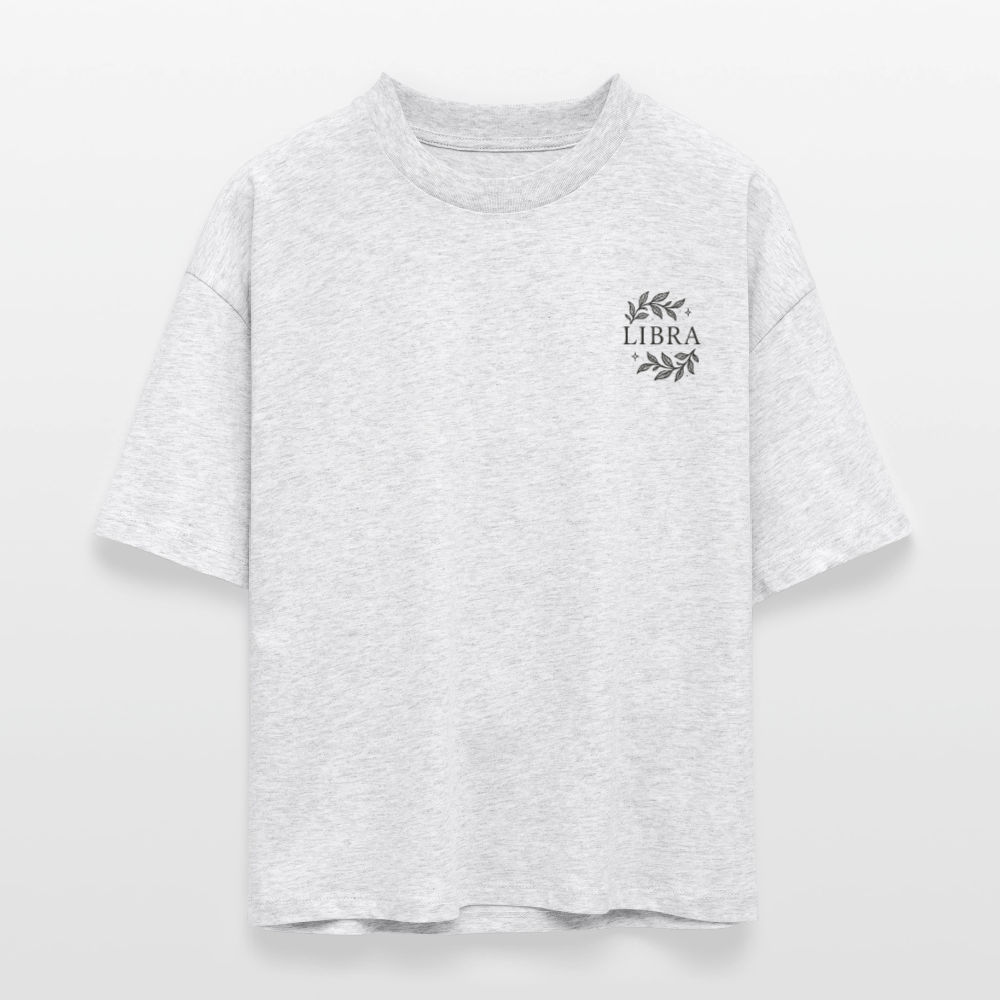 Damen Bio-T-Shirt Nova "Libra" - Weiß meliert