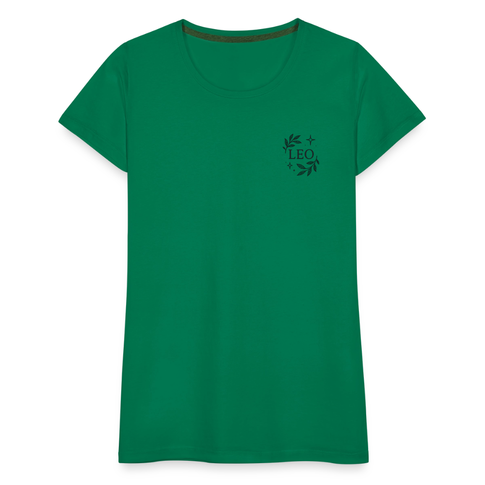 Damen Slim Fit T-Shirt "Leo" - Kelly Green