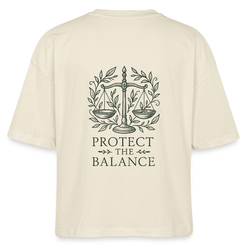 Damen Bio-T-Shirt Nova "Libra" - Weißgrau