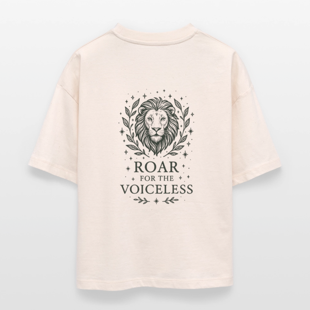 Damen Bio-T-Shirt Nova "Leo" - Weißgrau