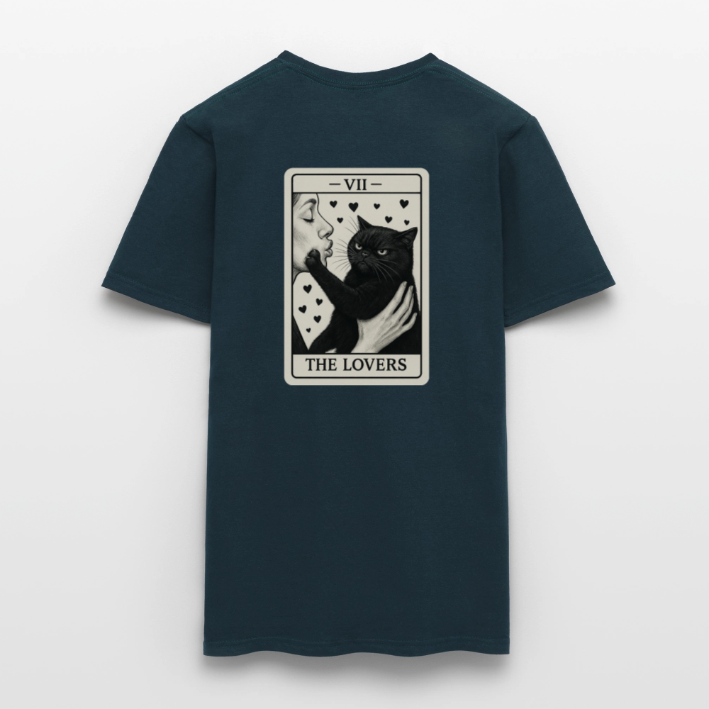 Unisex T-Shirt "Cattitude" - Navy