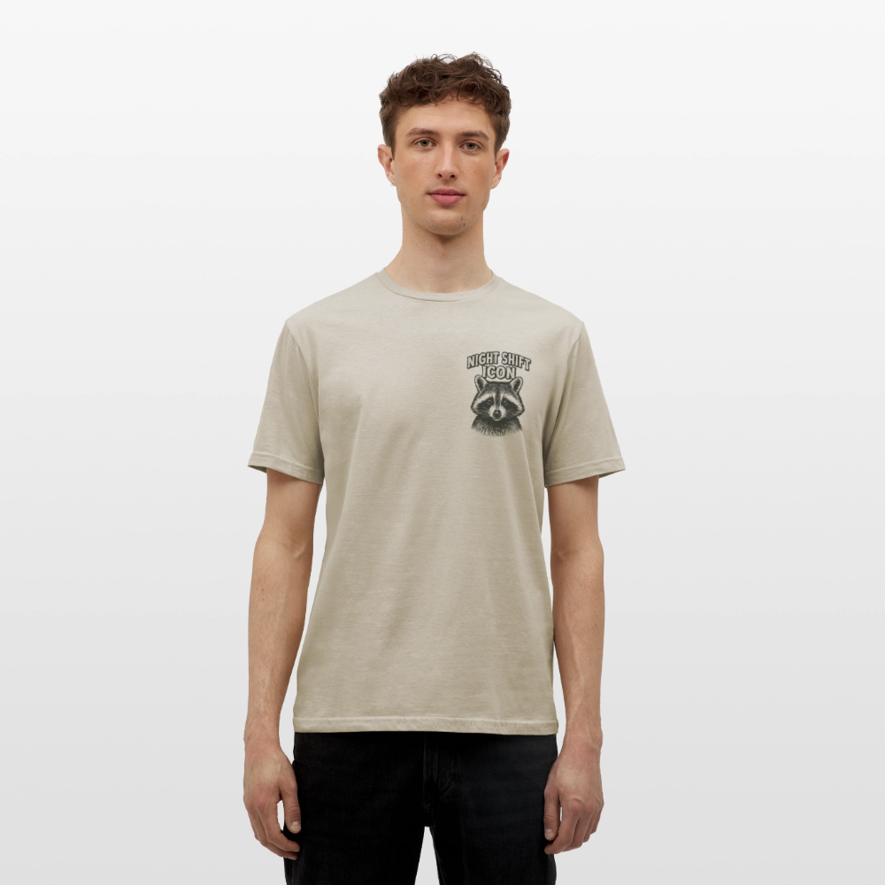 Herren T-Shirt "Night Shift Icon" - Sandbeige