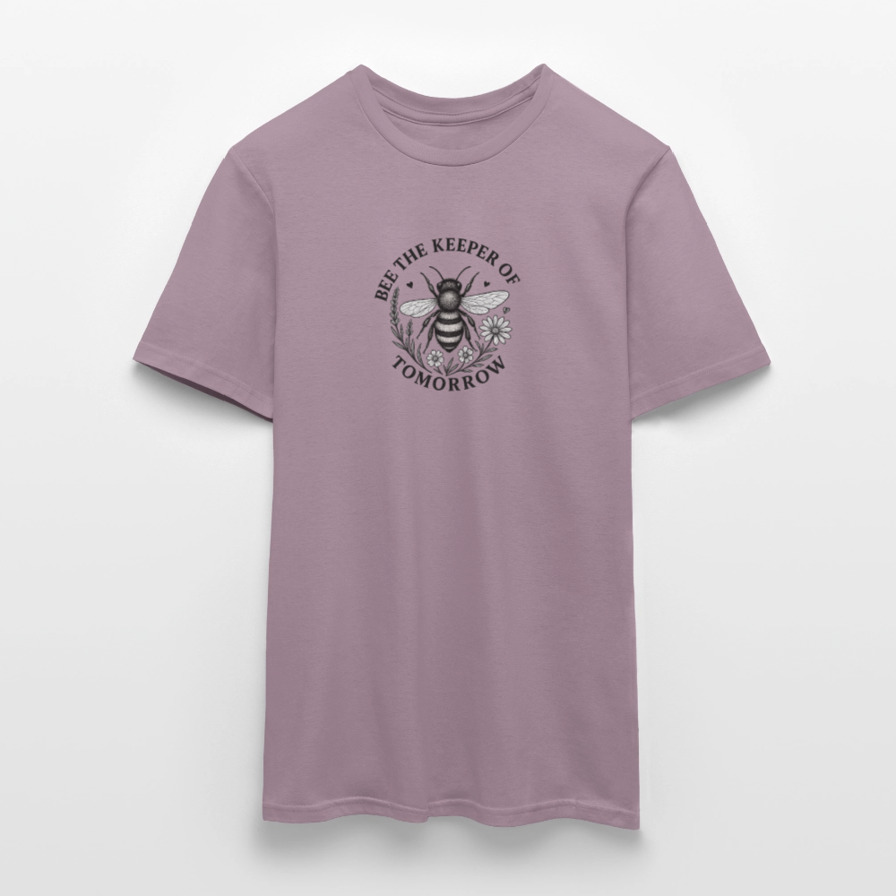 Unisex  T-Shirt "Bee the Keeper of Tomorrow" - Lilagrau 