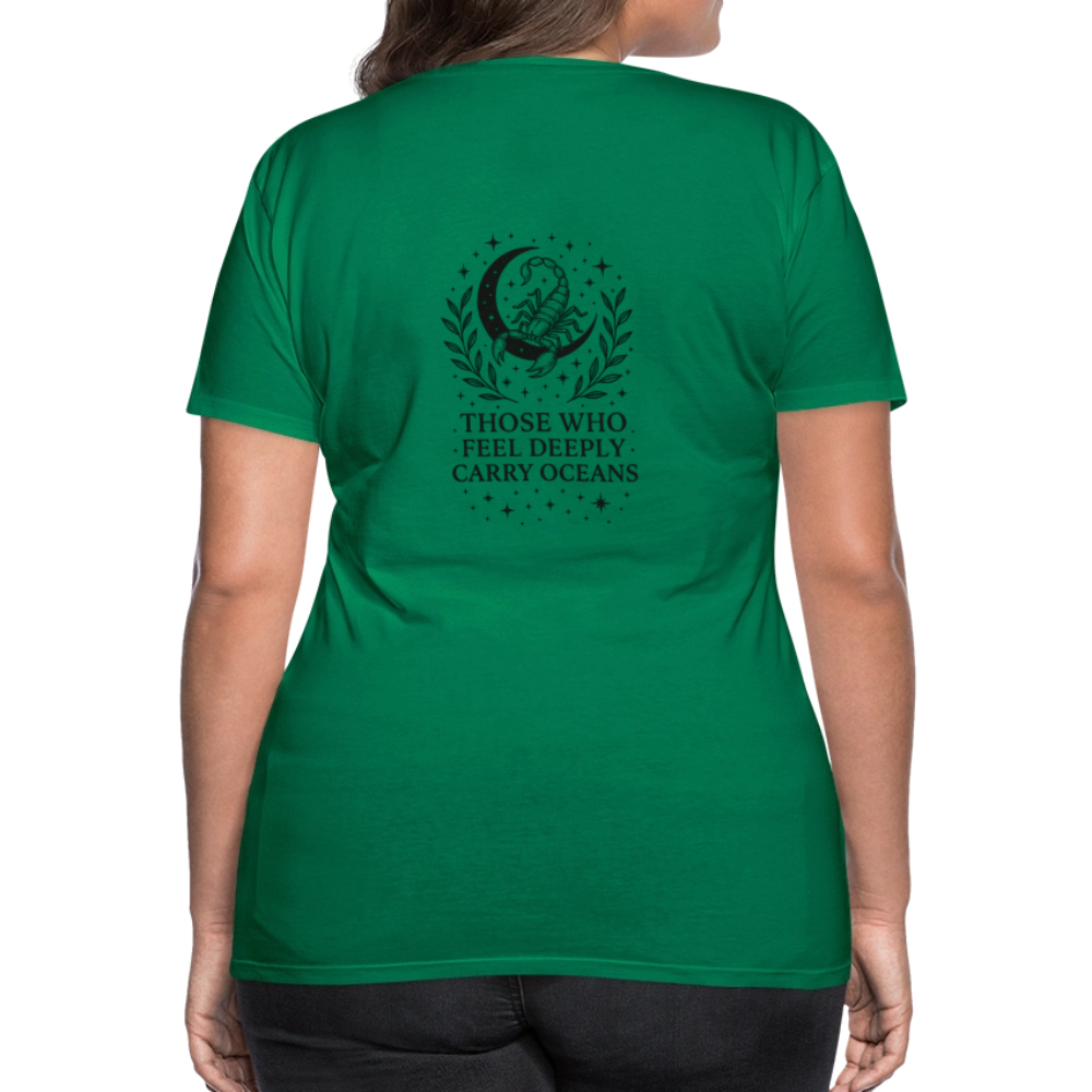 Damen Slim Fit T-Shirt "Scorpio" - Kelly Green